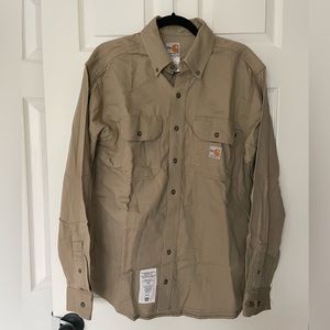 Men's Medium Carhartt Long Sleeve Flame Resistant Shirt